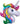 33" Unicorn - Rainbow - Premium Party Distribution