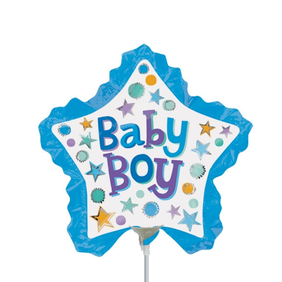 14 inch Baby Boy Star With Ruffle