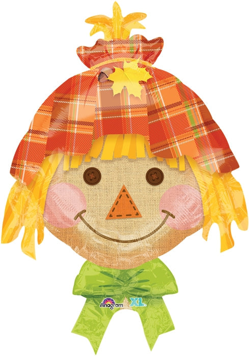 24 inch Happy Scarecrow Foil Balloon