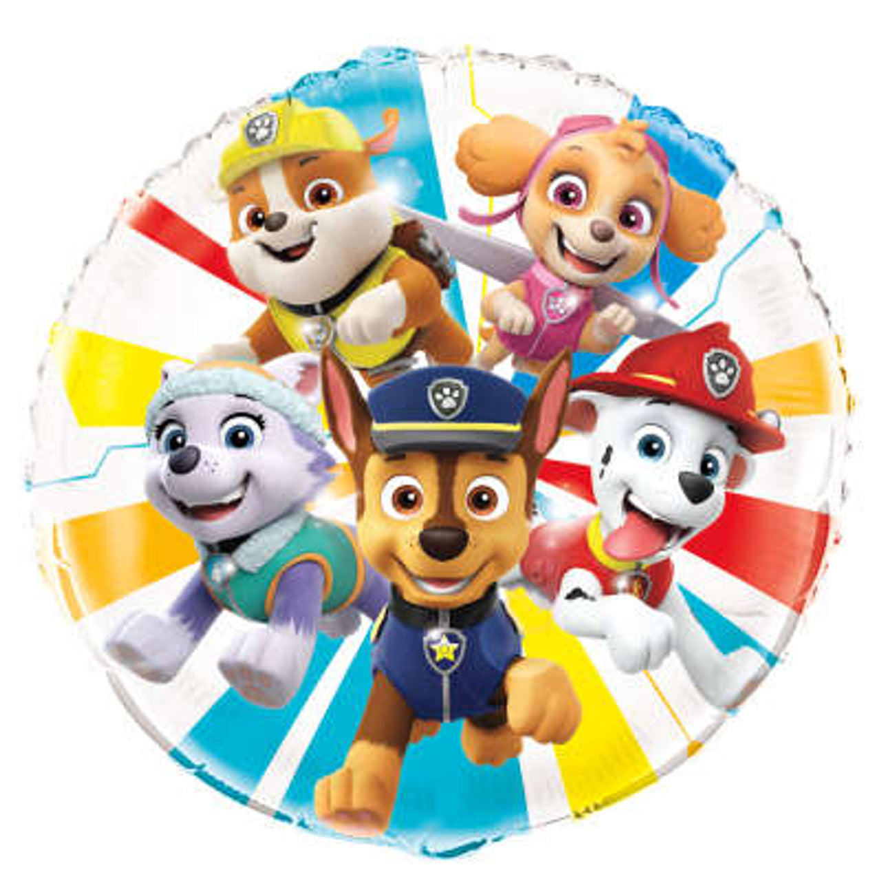 Unique 18" Paw Patrol Balloon-Flat