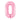 34" Balloon Numbers - Pastel Pink - Party America - Premium Party Distribution