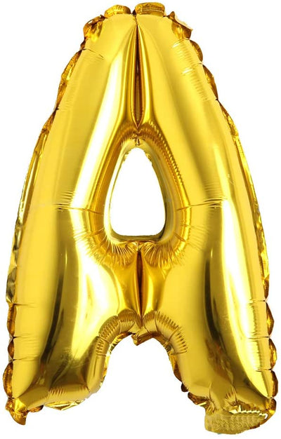 34" Gold Letters Foil Balloon - Party America - Premium Party Distribution
