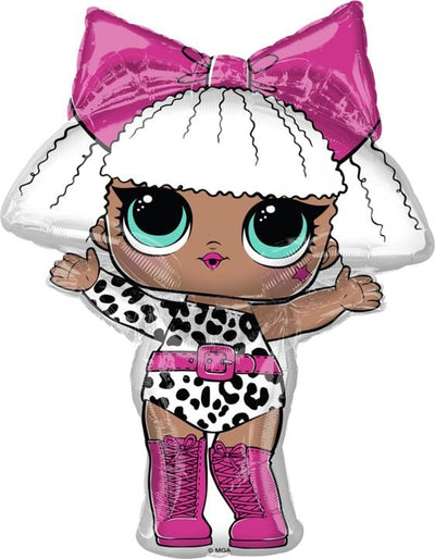 34" LOL Surprise SuperShape Foil Balloon - Anagram - Premium Party Distribution