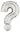 34" Megaloon Question Mark - Silver - Premium Party Distribution