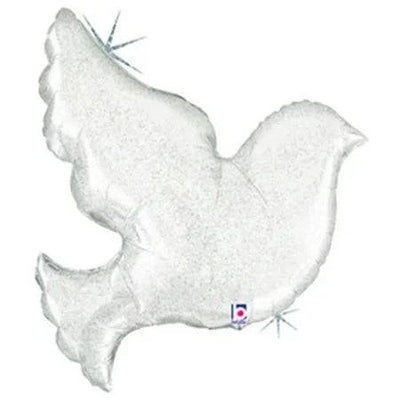 34" Pearl White Dove - Premium Party Distribution