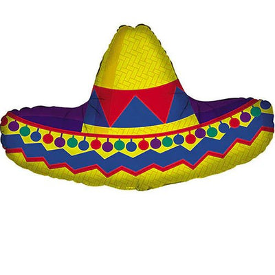 34" Sombrero Balloon - Betallic - Premium Party Distribution