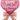 34" Valentine Pink Bow Heart - Premium Party Distribution