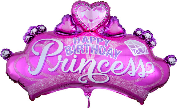 Anagram 32" Princess Crown Balloon