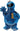 35” COOKIE MONSTER SuperShape Foil Balloon (PKG) - Premium Party Distribution