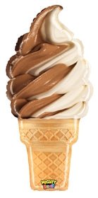 35" Mighty Ice Cream Cone Balloon - Betallic - Premium Party Distribution