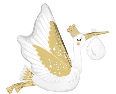 35" Special Delivery Baby Stork - Premium Party Distribution