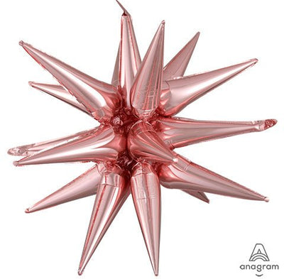 35" Starburst - Rose Gold - Premium Party Distribution