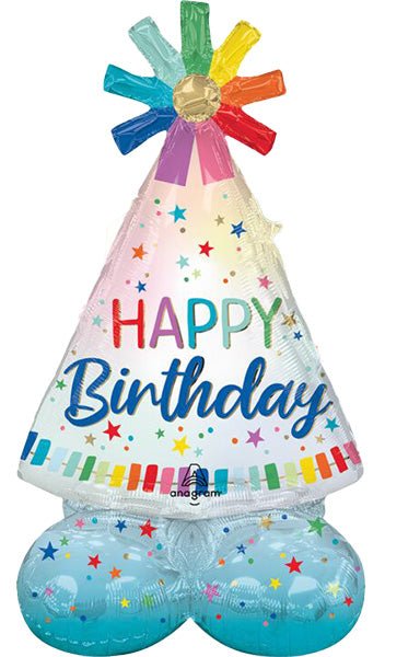 36" AirLoonz™ - Party Hat - Premium Party Distribution