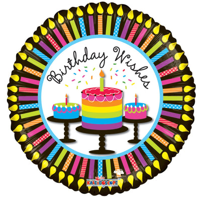 36" Birthday Wishes - Cakes - Premium Party Distribution