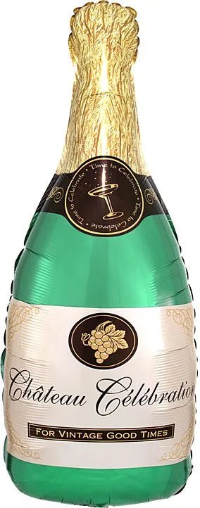 36" Champagne Bottle Balloon - Anagram - Premium Party Distribution