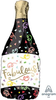 36" Confetti Bubbly Bottle - Premium Party Distribution