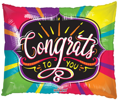 36" Congrats To You - Premium Party Distribution