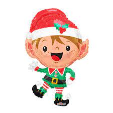 36" Funny Elf Balloon - Premium Party Distribution