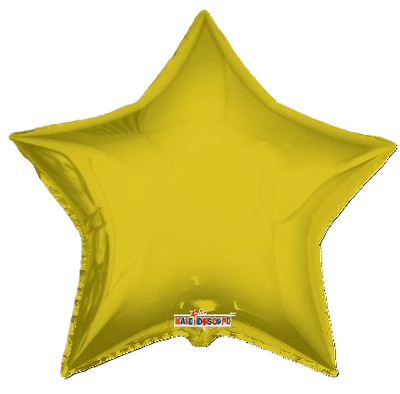 36" Gold Solid Color Foil Balloon Conver 1ct - Conver - Premium Party Distribution