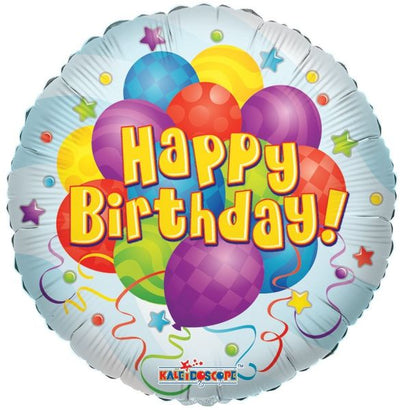 36" Happy Birthday Party Balloons and Streamers - Premium Party Distribution