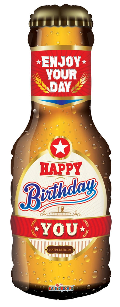36" Happy Birthday To You Beer Bottle - Premium Party Distribution