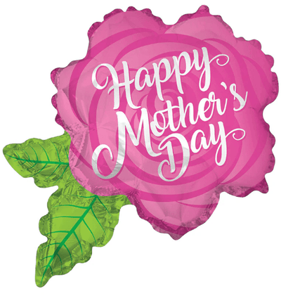 36" Happy Mother's Day Rose (5ct) - Conver USA - Premium Party Distribution