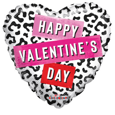 36" Happy Valentine's Day - Leopard Love - Premium Party Distribution