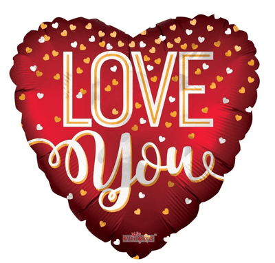 36" I Love You - Heart Matte (5ct) - Premium Party Distribution