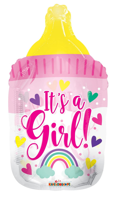 36" It's A Girl Bottle - Premium Party Distribution
