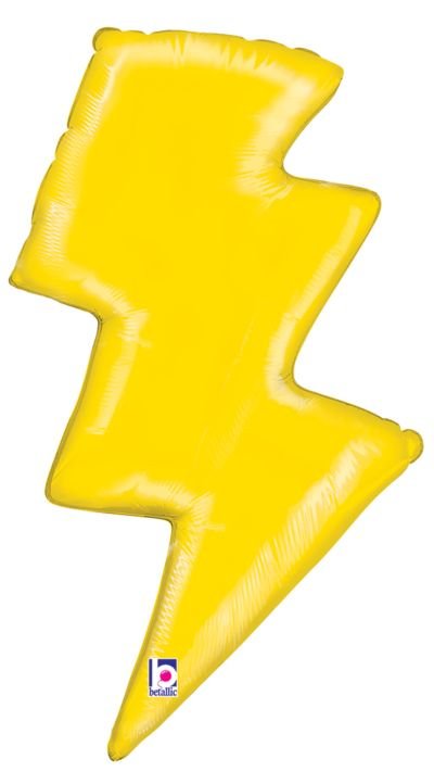 36" Lightning Bolt Balloon - Premium Party Distribution