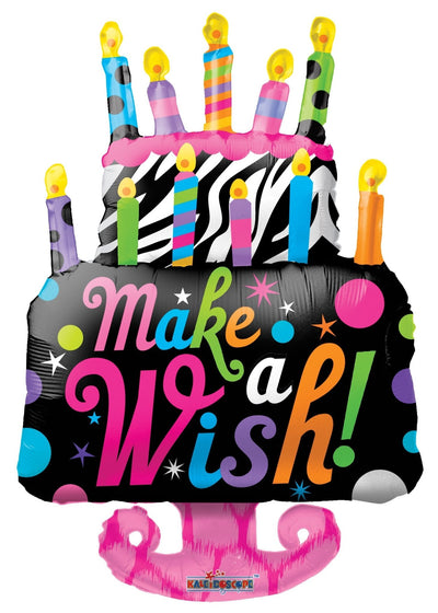 36" Make A Wish Cake - Premium Party Distribution