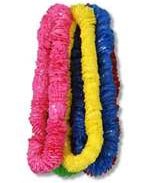 36" Poly Leis - Assorted (12ct) - Premium Party Distribution