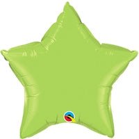 36" Star - Lime Green (5ct) - Premium Party Distribution