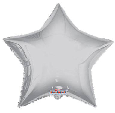 36" Star Silver - Pack of 5 - Premium Party Distribution