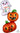 37" Ghost and Pumpkin Stack (5ct) - Premium Party Distribution