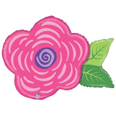 37" Pink Flower Balloon - Premium Party Distribution