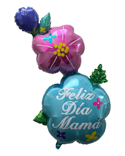 38" Feliz Dia Mama Balloon - Winner Party - Premium Party Distribution