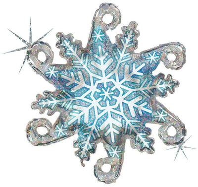 38" Linky Snowflake - Holographic - Premium Party Distribution