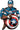 39" AirWalker® - Avengers Captain America - Premium Party Distribution