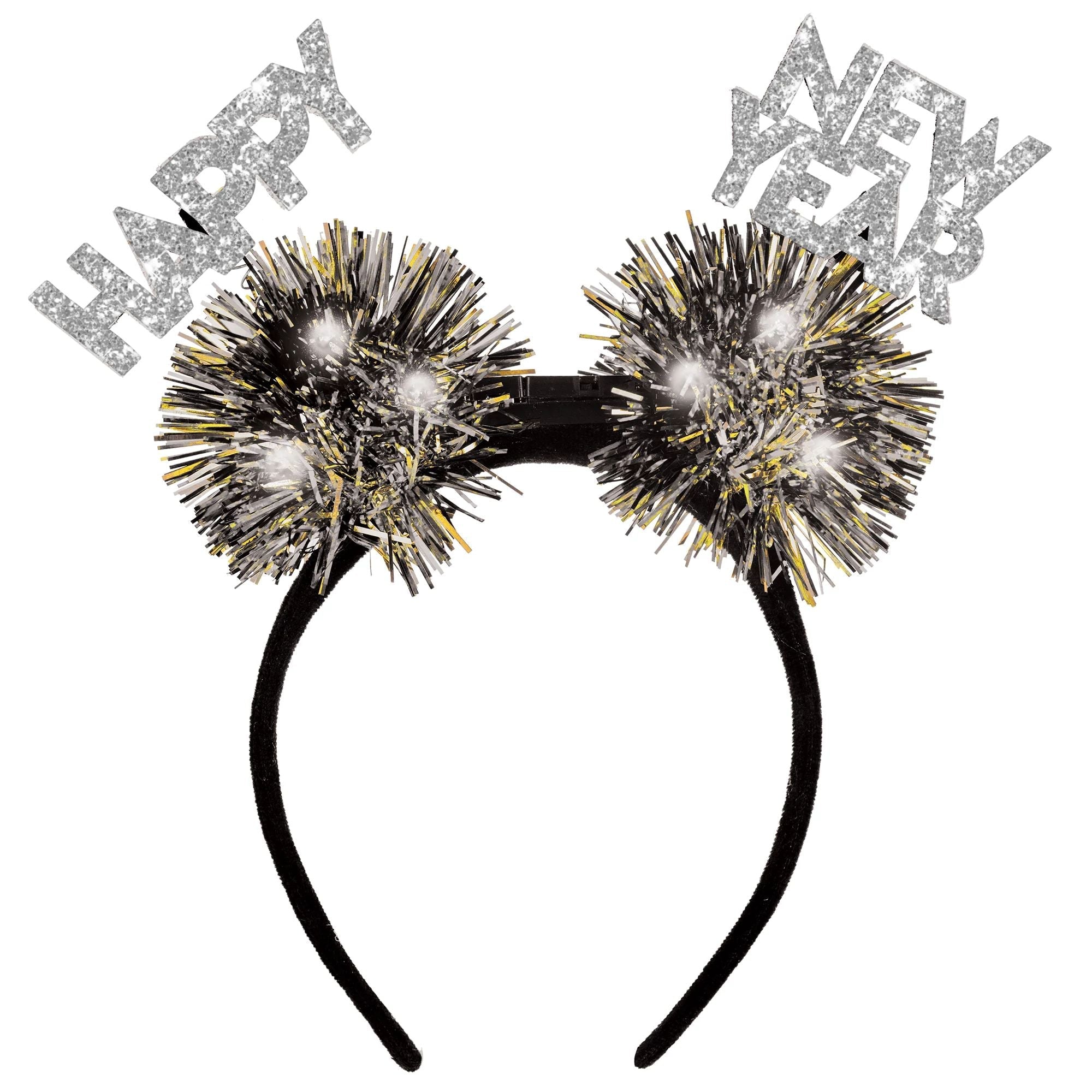 Amscan Happy New Year Pom Pom Headband