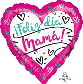 Feliz Dia Mama Hearts