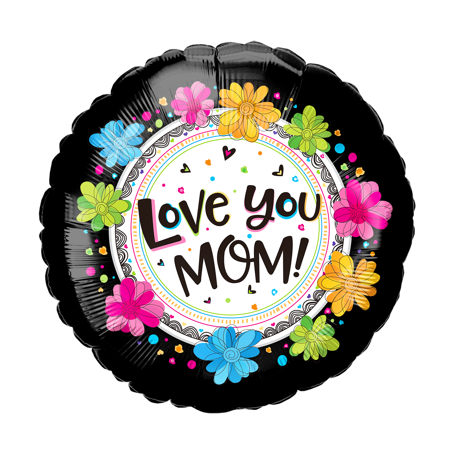 Party America 18" Love You Mom Balloons Pack of 50