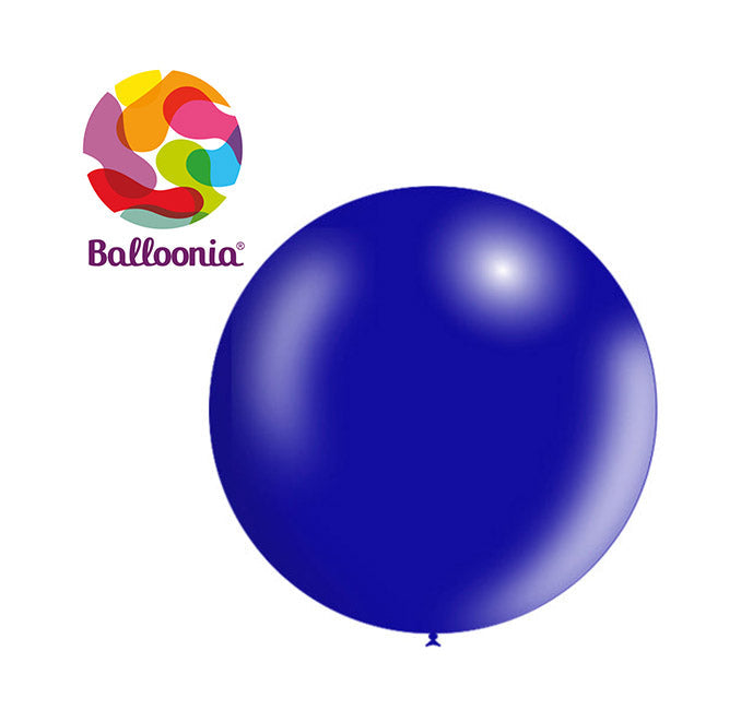 2FT Metallic Navy Blue (5ct) - Balloonia