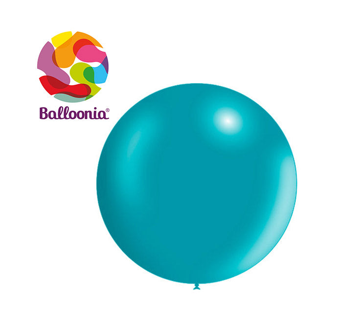 2FT Metallic Turquoise (5ct) - Balloonia