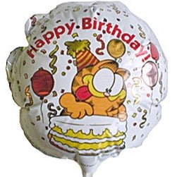 4" Happy Birthday Garfield (25ct) - Premium Party Distribution
