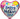 4" Happy Mother's Day Heart Balloon 100ct - Party America - Premium Party Distribution