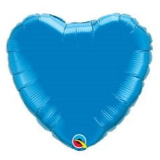 4" Heart - Sapphire (25ct) - Premium Party Distribution