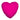 4" Hot Pink Heart Balloon 10ct - ConverUSA - Premium Party Distribution