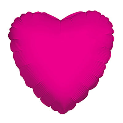 4" Hot Pink Heart Balloon 10ct - ConverUSA - Premium Party Distribution