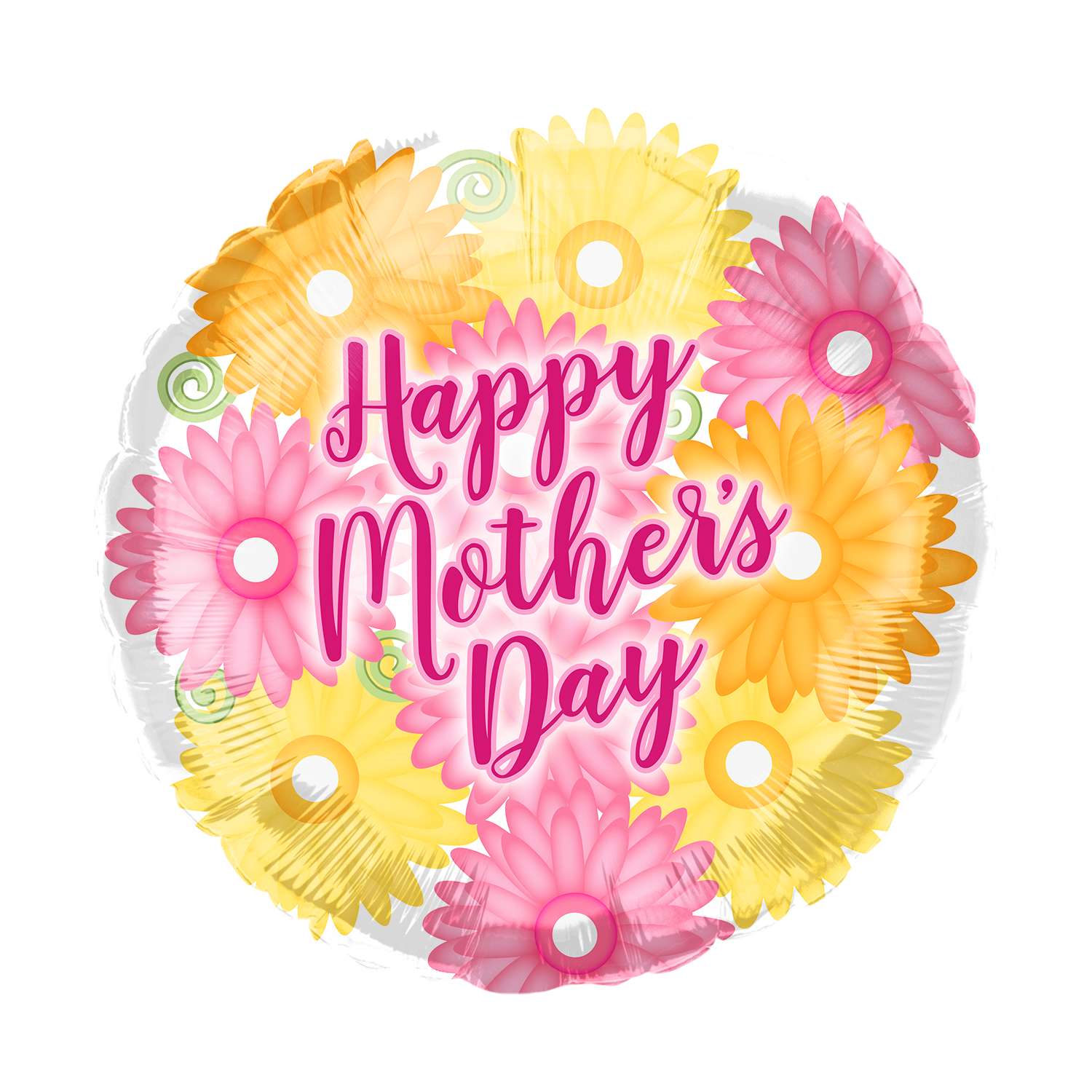 Party America 18" Happy Mother's Day Flowers Balloon